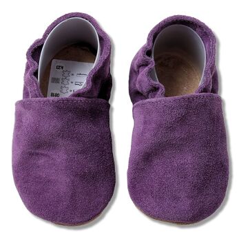 Chaussures pour enfants violettes 1