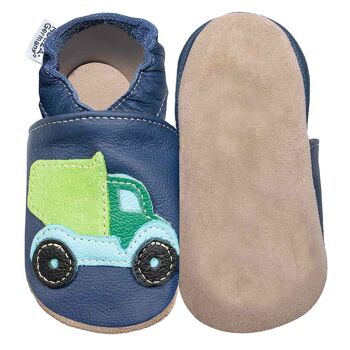 Chaussures enfant camion bleu foncé 3