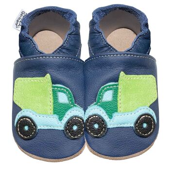 Chaussures enfant camion bleu foncé 12