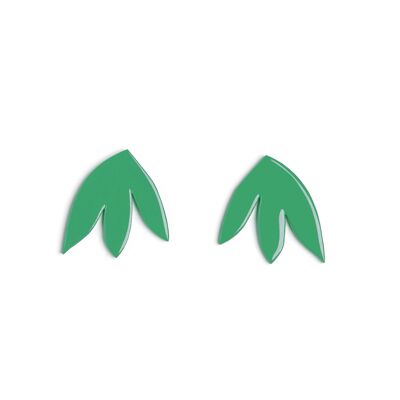 Boucles d'oreilles SUSANNE veret jade