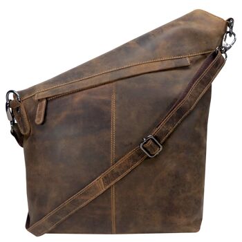 Elke Sac à Bandoulière Sac Bandoulière Femme Grand Sac Messager Cuir Homme 2