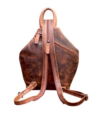 Sac à dos May sac à dos de ville pour femme sac à bandoulière en cuir Vintage 20