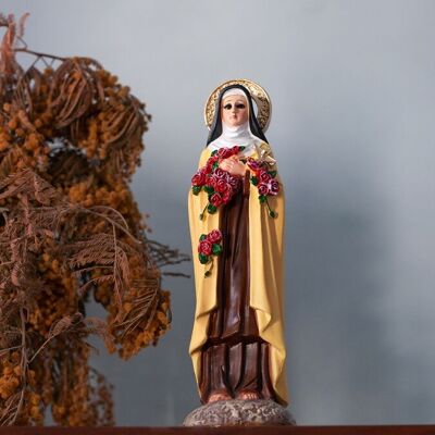 Santa Teresa resin statue