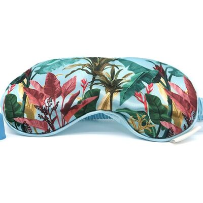 Botanical Palm Blue Augenmaske und Ohrstöpsel-Set