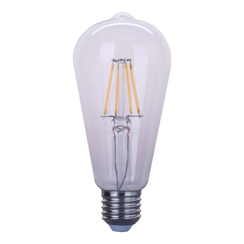 Ampoule LED ST64 clear 6 watts - 680 Lumen