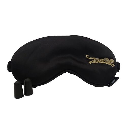 Leopard Eye Mask & Ear Plug Set