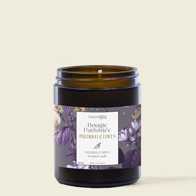 Patchouli Spices Scented Candle