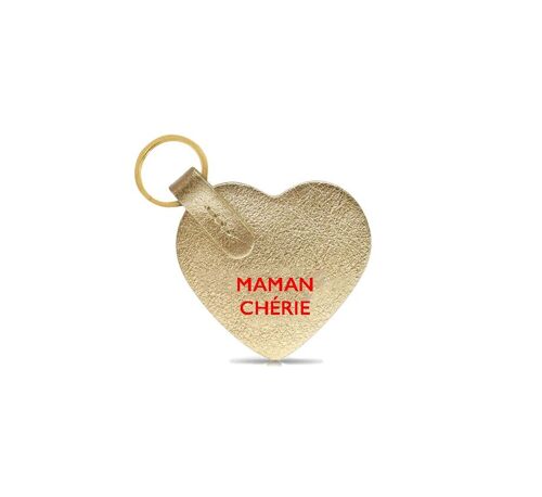 PORTE-CLÉS COEUR MAMAN CHÉRIE