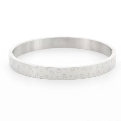 Maya 2185, Bracelet, Lettres, 8mm