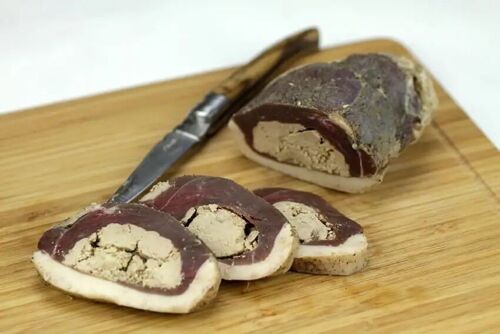 Magret séché fourré au foie gras – 400 g ( Expédié uniquement en France métropolitaine )