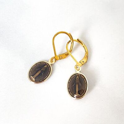 Black Mary earrings