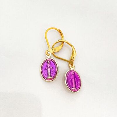 Mary Violet Earrings