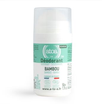 Déodorant Bio Bambou - COSMOS ORGANIC - 50ml - RECHARGEABLE 2