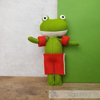 Kit Feutrine DIY - Vigo Grenouille