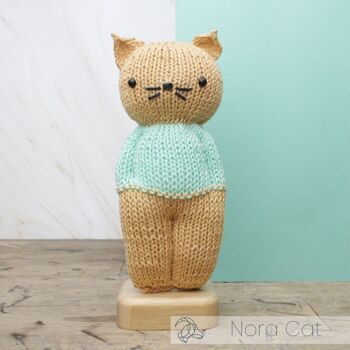 Kit de tricot DIY - Nora Kat 1