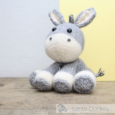 DIY Knitting Kit - Spring Donkey