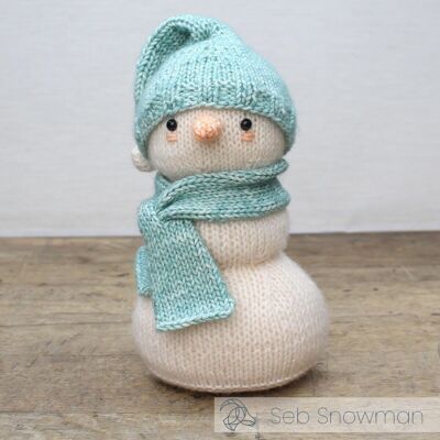 DIY Knitting Kit - Seb Snowman