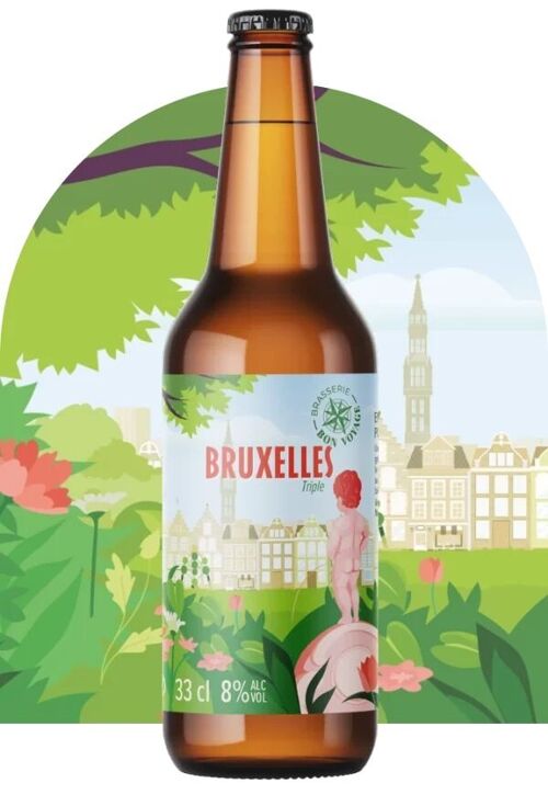 Bière Triple "Bruxelles" 8% 33CL