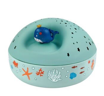 Veilleuse - Projecteur d'Etoiles Musical Ocean 12 Cm 1