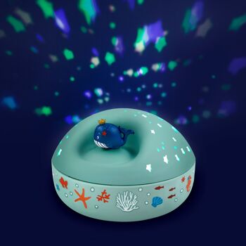 Veilleuse - Projecteur d'Etoiles Musical Ocean 12 Cm 2