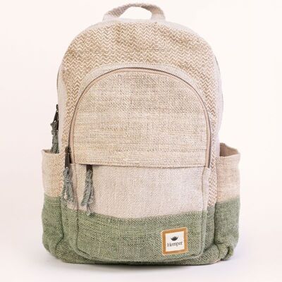 Annapurna Natural and Olive Backpack