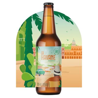 Cerveza Efímera Ahumada Ámbar “Habana” 33cl 5%