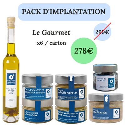 Pack d’implantation - Le Gourmet