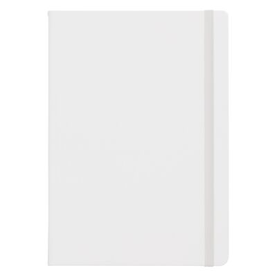 A4 BONDED LEATHER JOURNAL WHITE: ESSENTIALS