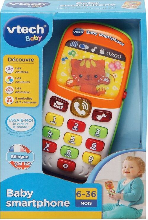 Baby Smartphone Bilingue - Modèle choisi aléatoirement