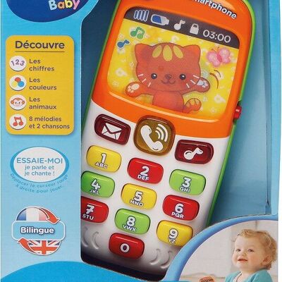 VTECH BABY - Baby Smartphone Bilingue - Jouet Bébé