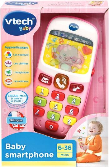 Baby Smartphone Bilingue - Modèle choisi aléatoirement 2