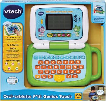 Ordi Tablette P'tit Genius Vert 1