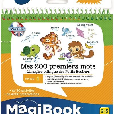 Magibook de palabras en francés e inglés