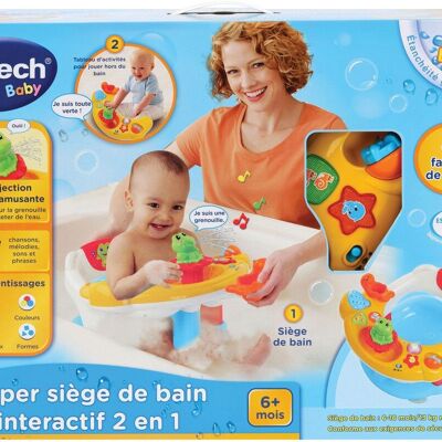 VTECH - 2 in 1 Interactive Super Bath Seat