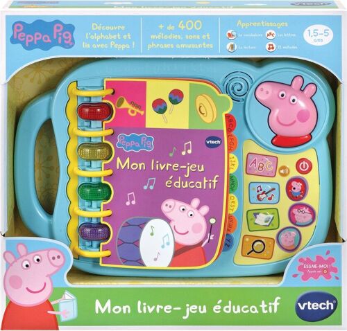 Livre Jeu Educatif Peppa Pig