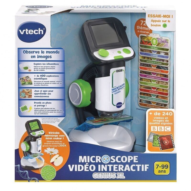 VTECH - Genius XL Microscope Intéractif