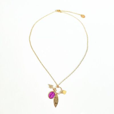 Collier grigris Mary Violet