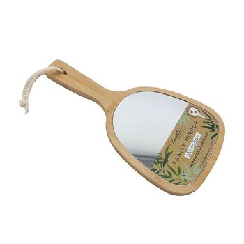 Miroir à main avec poignée en bambou - X1/ X3 / X5 Mag 1