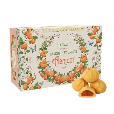 COFFRET DE BISCUITS FOURRES ABRICOT