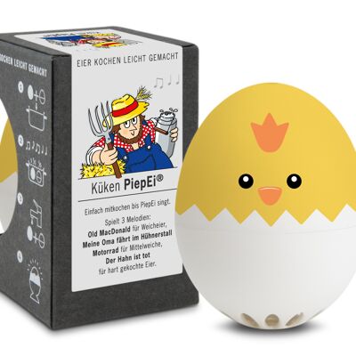 Huevo de pitido de pollito / Temporizador de huevo inteligente