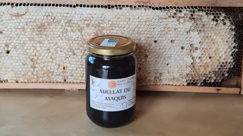 miel de miellats du maquis miel AOP mele di corsica pot de 500g