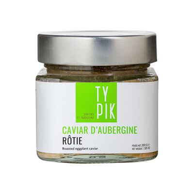 Caviar d'aubergine rôtie - TYPIK (200g)
