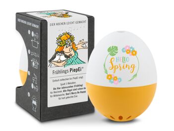 Spring Beep Egg - orange / sablier intelligent 2