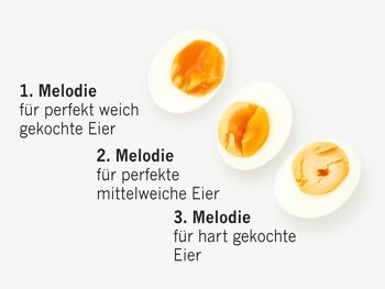 Spring Beep Egg - orange / sablier intelligent 5