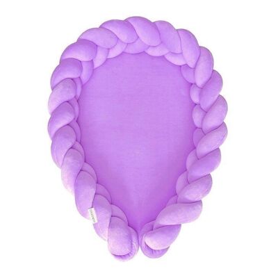 Cot Bumper Reducer with Braid 2in1 purple