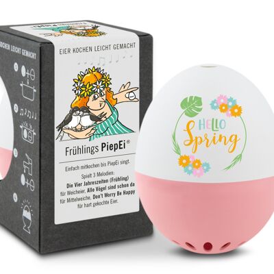 Spring Beep Egg - rosato / timer per uova intelligente
