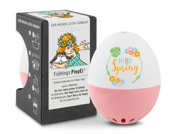 Spring Beep Egg - rosé / sablier intelligent 1