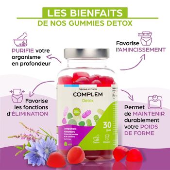 Complément alimentaire - GUUMIES - Detox - vendu par 15 2