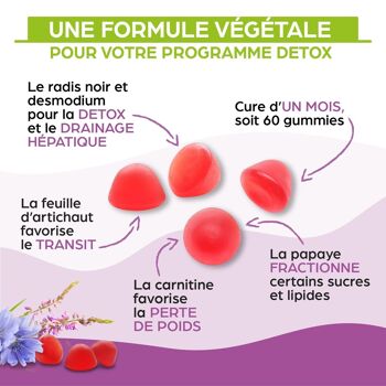 Complément alimentaire - GUUMIES - Detox - vendu par 15 4