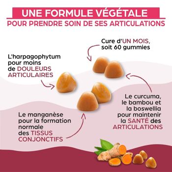 Complément alimentaire - GUUMIES - Articulations - vendu par 6 3